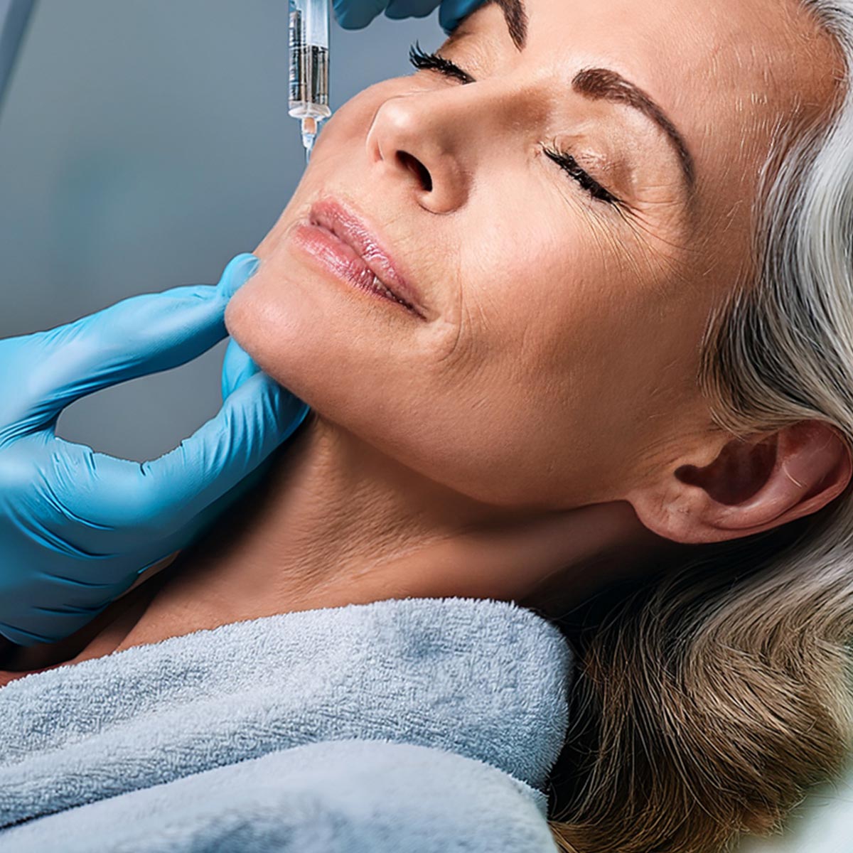 Biorivitalizzazione del viso a Milano su paziente over 50